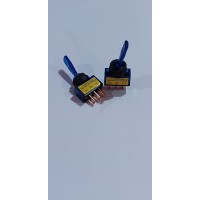 Тумблер 12V 20А однополюсный с синей подсветкой (3конт.) ON-OFF TM Nord YADA