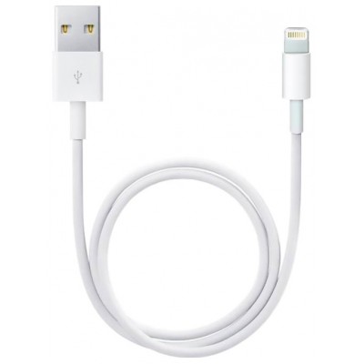 Зарядный универсальный дата-кабель USB-Lightning (TPE) 2А, 1м белый (IPhone 5-13)  Nord YADA	