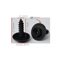 Саморез для а/м Toyota 90159-60477 6,2x21,6x20  мм ТМ Nord YADA