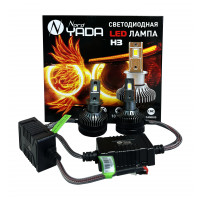 Светодиодная лампа головного света Н3 12-48V 60W 6000K 10000lm CANBUS TM Nord Yada