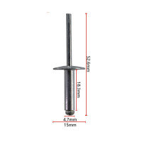 Заклепка универсальная 4,7x18,3x15,5  мм ТМ Nord YADA