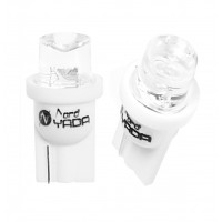 Светодиод 12V T10-01 (1LED) W5W Base:BW2,1 х9,5D конус белый 0.18W 4lm TM NORD YADA