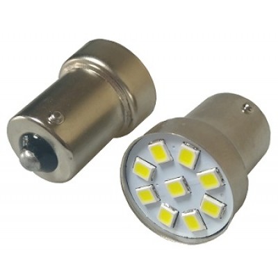 Cветодиод 12V G18.5 (9SMD) R10W белый 0.528W 32.4lm TM NORD YADA