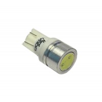 Cветодиод 12V T10 (1LED) W5W HIGH POWER LED белый 1W 60lm TM NORD YADA