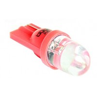 Светодиод 24V T10-01(1LED) W5W Base:BW2,1 х9,5D стандартный красный 0.24W 0.45lm TM NORD YADA