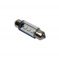 Светодиод 24V T11x36-S8.5(3SMD) C5W синий 0.4W 0.6lm TM NORD YADA