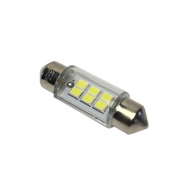 Светодиод 24V T11x36-S8.5(6 SMD) C5W белый 0.55W 36lm TM NORD YADA