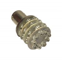 Светодиод 24V S25 36LED BAU15S PY21W желтый TM NORD YADA