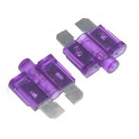 Предохранитель MEDIUM (стандарт) с индикатором  3A (19,1x5,1мм,h18,8) W270-1