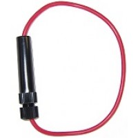 Держатель для  стеклянного и цилиндрического предохранителя W234 сечение провода 1,3мм 30А