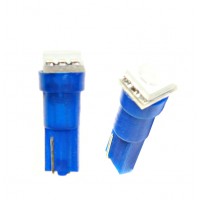 Светодиод 12V T5-02 (1SMD) W1,2W Base:W2,0 х4,6d 0.1W 0.8lm синий TM NORD YADА