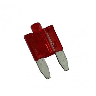 Предохранитель MINI с индикатором 10A (10,9x3,9мм,h16,3) W269-2