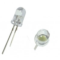 Светодиод выводной F3 (1 LED) белый 3,5V 0.06W 5lm TM NORD YADA