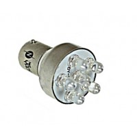 Светодиод 24V S25 (6LED) BA15s красный TM NORD YADA