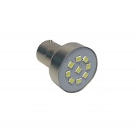Светодиод 24V S25 (9 SMD 2835) BA15s белый 1.1W 32.4lm TM NORD YADA
