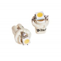 Светодиод 12V T5B8,5d-02 (1SMD) W1.2W Base: B8.5d 0.1W 5lm теплый белый TM NORD YADA