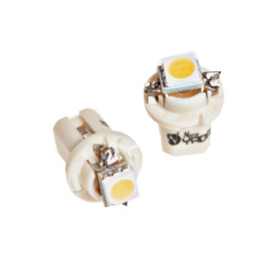 Светодиод 12V T5B8,5d-02 (1SMD) W1.2W Base: B8.5d 0.1W 5lm теплый белый TM NORD YADA