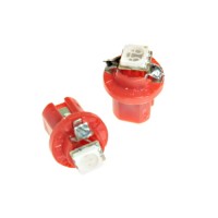 Светодиод 12V T5B8,5d-02 (1SMD) W1.2W Base: B8.5d 0.1W 0.8lm красный TM NORD YADA
