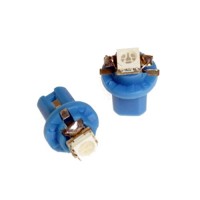 Светодиод 12V T5B8,5d-02 (1SMD) W1.2W Base: B8.5d 0.1W 0.8lm BLUE TM NORD YADA