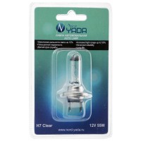 Лампа H7 12V 55W Nord YADA CLEAR (NEW блистер:1шт)