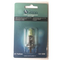 Лампа H1 12V 55W Nord YADA YELLOW (NEW блистер: 1 шт)