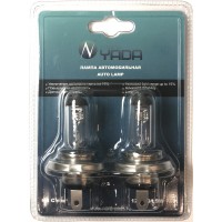 Лампа H4 12V 60/55W P43t Nord YADA CLEAR (NEW блистер: к-т 2шт)