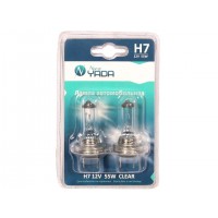 Лампа H7 12V 55W Nord YADA CLEAR (NEW блистер:к-т2шт)