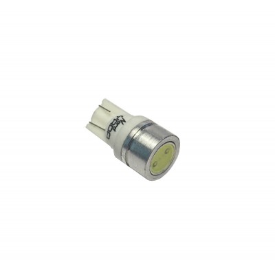 Светодиод 24V T10 (1LED) W5W High Power Led белый 1W 60lm TM NORD YADA