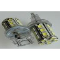 Светодиод 12V T-25 (24SMD, size 5050) W2.5x16q  (3156) белый (габарит,стоп-сигнал амер. авто)