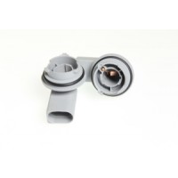 Патрон под лампу PY21W BAU15s (тип  2) Г-обр., пластик TM Nord YADA