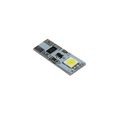 Cветодиод 12V T10 BM 2SMD (size5050)W5W(W2,1x9,5d) белый 1.4 W 18lm (с резистором) TM NORD YADA