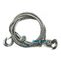 Трос буксир.стальн.витой 6т 4м 10мм (2 крюка) в пакете Nord YADA