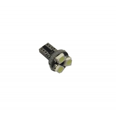 Светодиод 12V T5 BM 3SMD (size 1210) Base:W2.0x4.6d белый TM NORD YADA