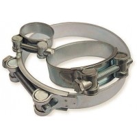 Хомут силовой Др: 20-22мм,Ш:18мм,Т:0,6мм,Болт:М5*40 (в уп:5шт)TM Nord YADA (нерж.сталь)