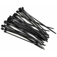 Стяжки кабельные нейлоновые 2.5*80 мм черные (в уп 100 шт)TM Nord YADA