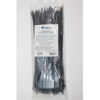 Стяжки кабельные нейлоновые 2.5*200 мм черные (в уп 100 шт)TM Nord YADA