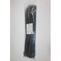 Стяжки кабельные нейлоновые 4.8*400 мм черные (в уп 100 шт)TM Nord YADA