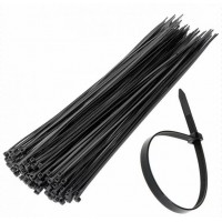 Стяжки кабельные нейлоновые 3.6*180 мм черные (в уп 100 шт)TM Nord YADA