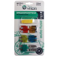 Предохранитель MEDIUM W270-1 с индик.12шт в блистере(10А,15А ,20А,25А,30А-2шт; 5А,7,5A-1шт)
