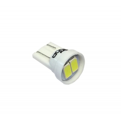 Светодиод 12V T10 2SMD (size 5630) W5W белый TM NORD YADA