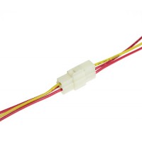 Колодка соединительная   3х конт. 6,3 мм (м+п) с проводами TM Nord YADA