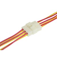 Колодка соединительная   6 конт. 6,3 мм (м+п) с проводами TM Nord YADA