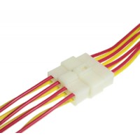 Колодка соединительная   8 конт. 6,3 мм (м+п) с проводами TM Nord YADA