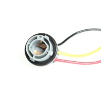 Патрон под лампу P21/5W (1157 двухконт.) с проводами, пластик TM Nord YADA