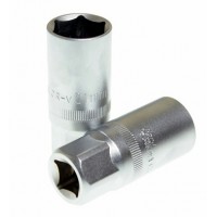 Головка торцевая 1/2" глубокая свечная с резинкой 21мм TM Nord YADA