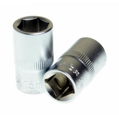 Головка торцевая  6-гранная 1/2" 15мм TM Nord YADA