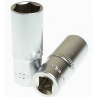 Головка торцевая  6-гранная 1/2" глубокая 22мм TM Nord YADA