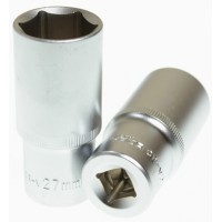 Головка торцевая  6-гранная 1/2" глубокая 27мм TM Nord YADA