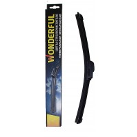 Щетка с/о WF бескаркасная с графитом (универ) 42.5см/17" (2 адаптера)