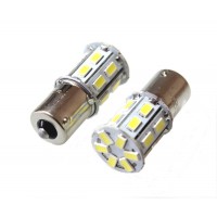 Cветодиод 12V S25 20SMD (size 5730) P21W BA15s белый 2.8W 110lm TM NORD YADA